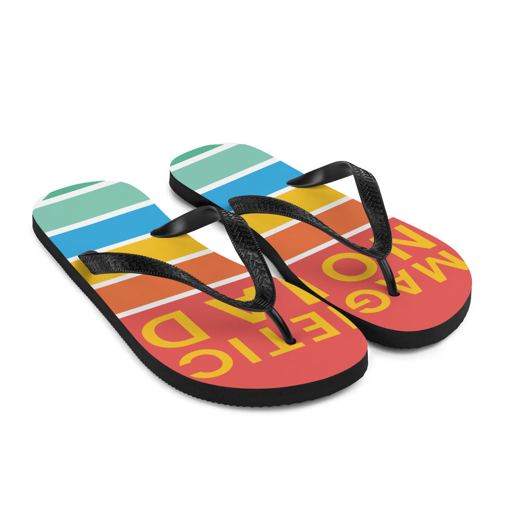 MAGNETIC NOMAD OCEAN LOGO FLIPPY-FLOPPY