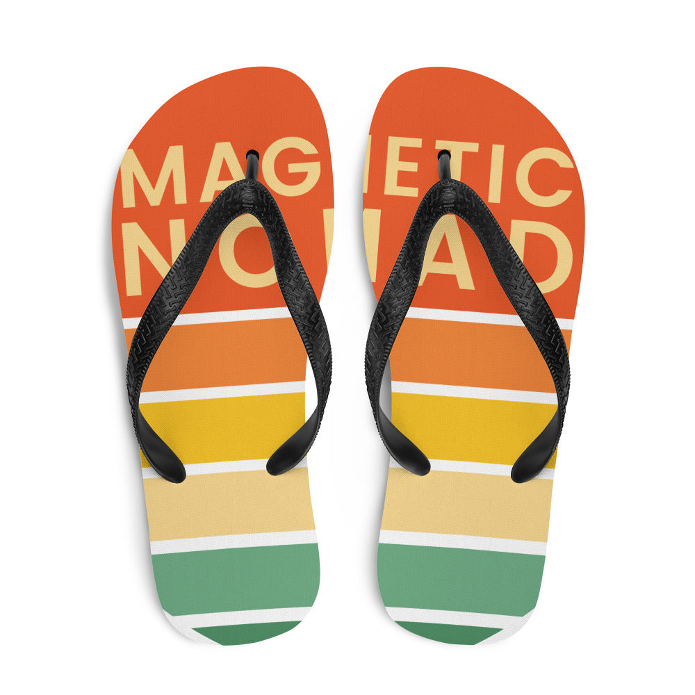 MAGNETIC NOMAD FOREST LOGO FLIPPY-FLOPPY