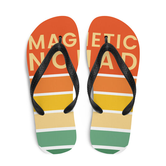 MAGNETIC NOMAD FOREST LOGO FLIPPY-FLOPPY