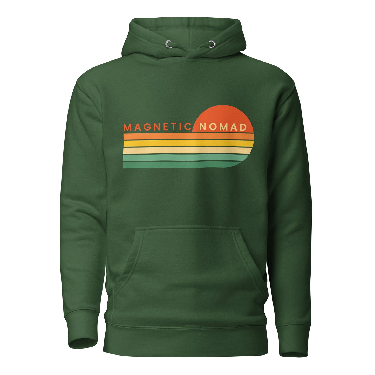 MAGNETIC NOMAD FOREST LOGO HOODIE